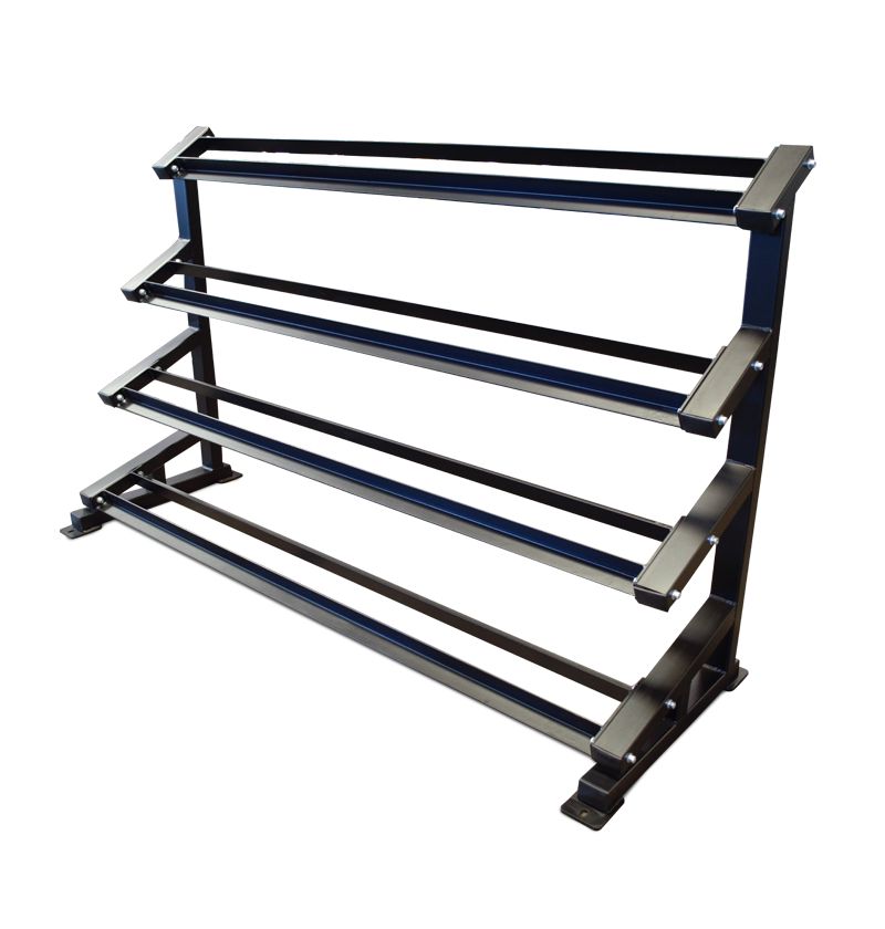 DERACY Dumbbell Rack Stand Only, 5 Tier Black Portugal - View #3