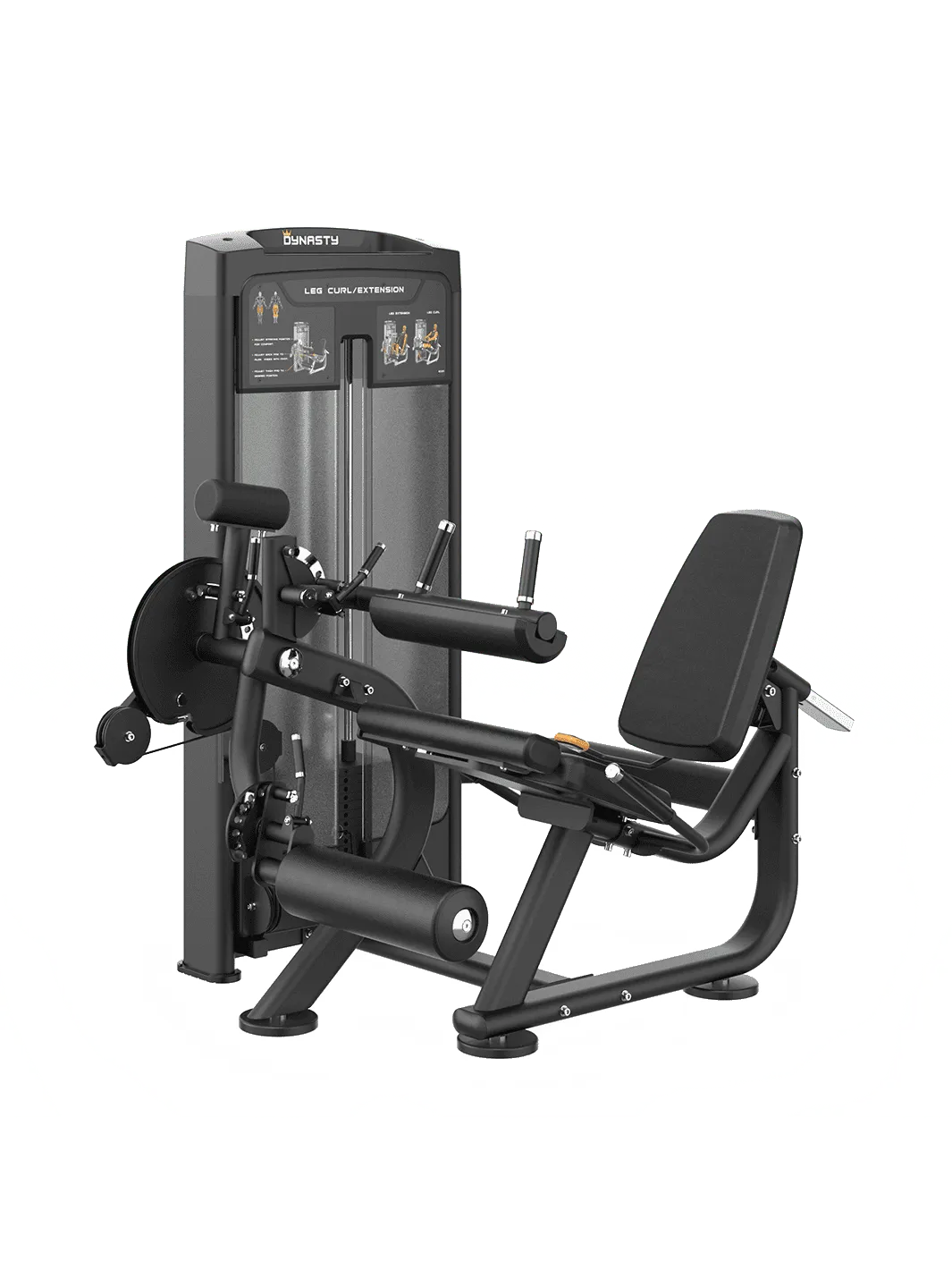 DRE8025 Leg Curl & Extension Machine Adjustable, durable leg trainer.
