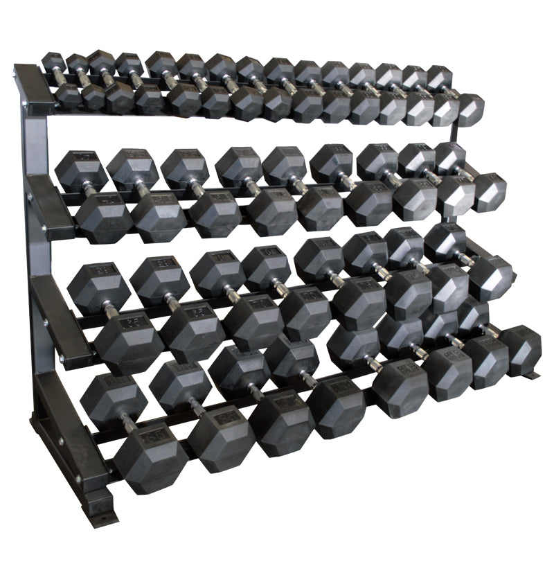 DERACY Dumbbell Rack Stand Only, 5 Tier Black Portugal - View #10