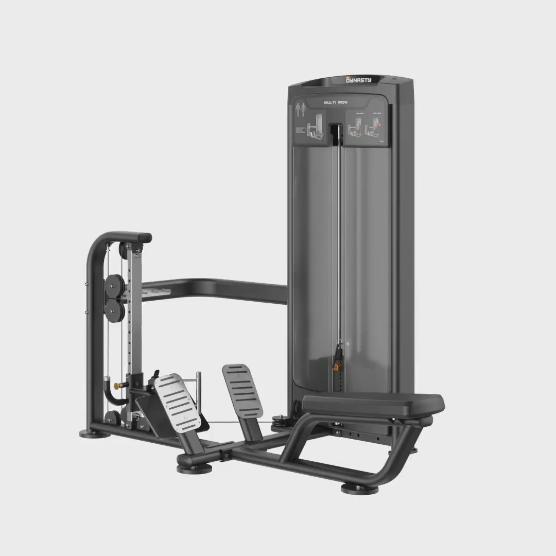 Adjustable Seated Cable Row - Selectorized | Dynasty Fitness – The