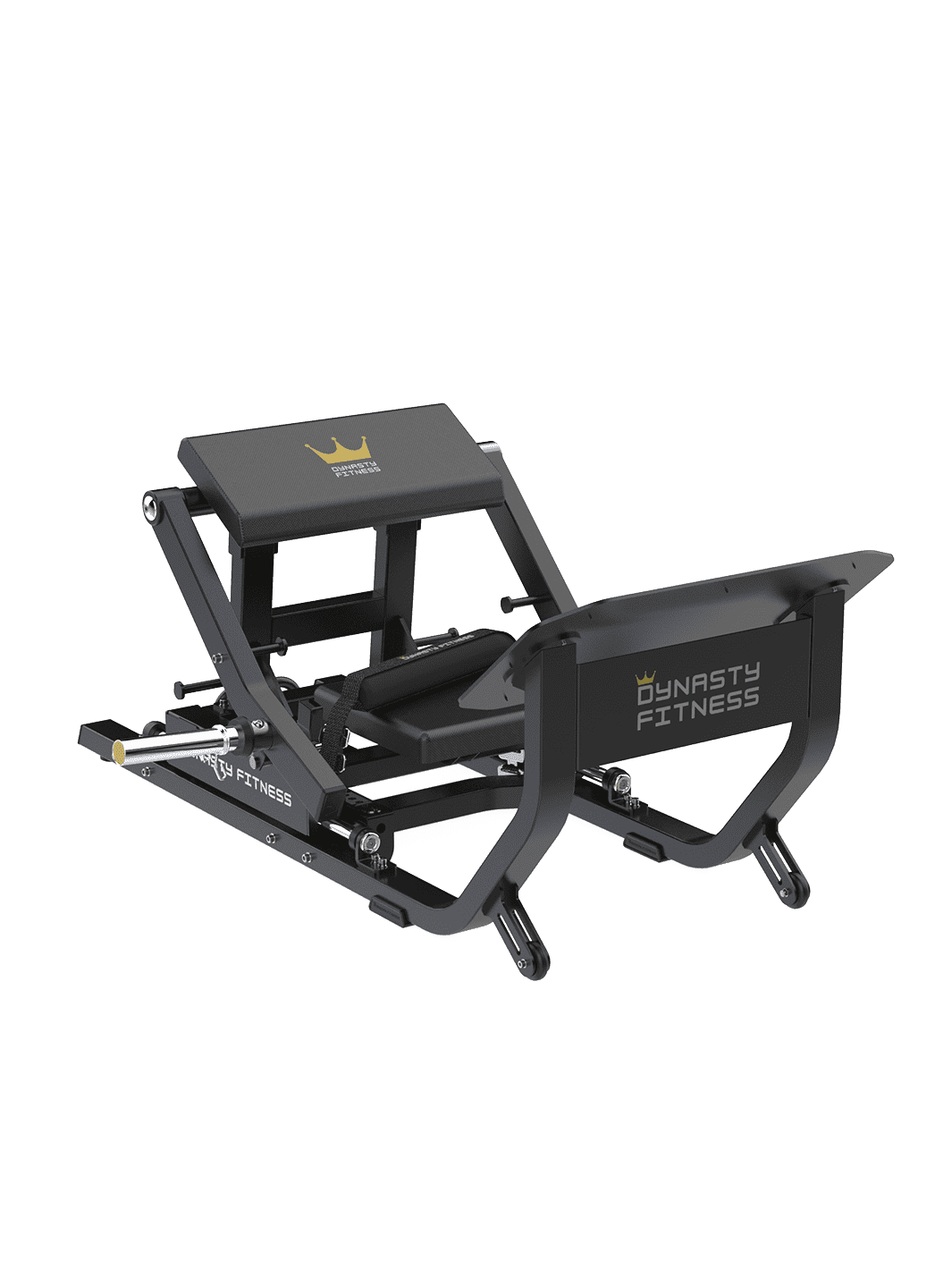 Dynasty Fitness DPB401 Machine Hip Thrust â€“ Adjustable, glute training.