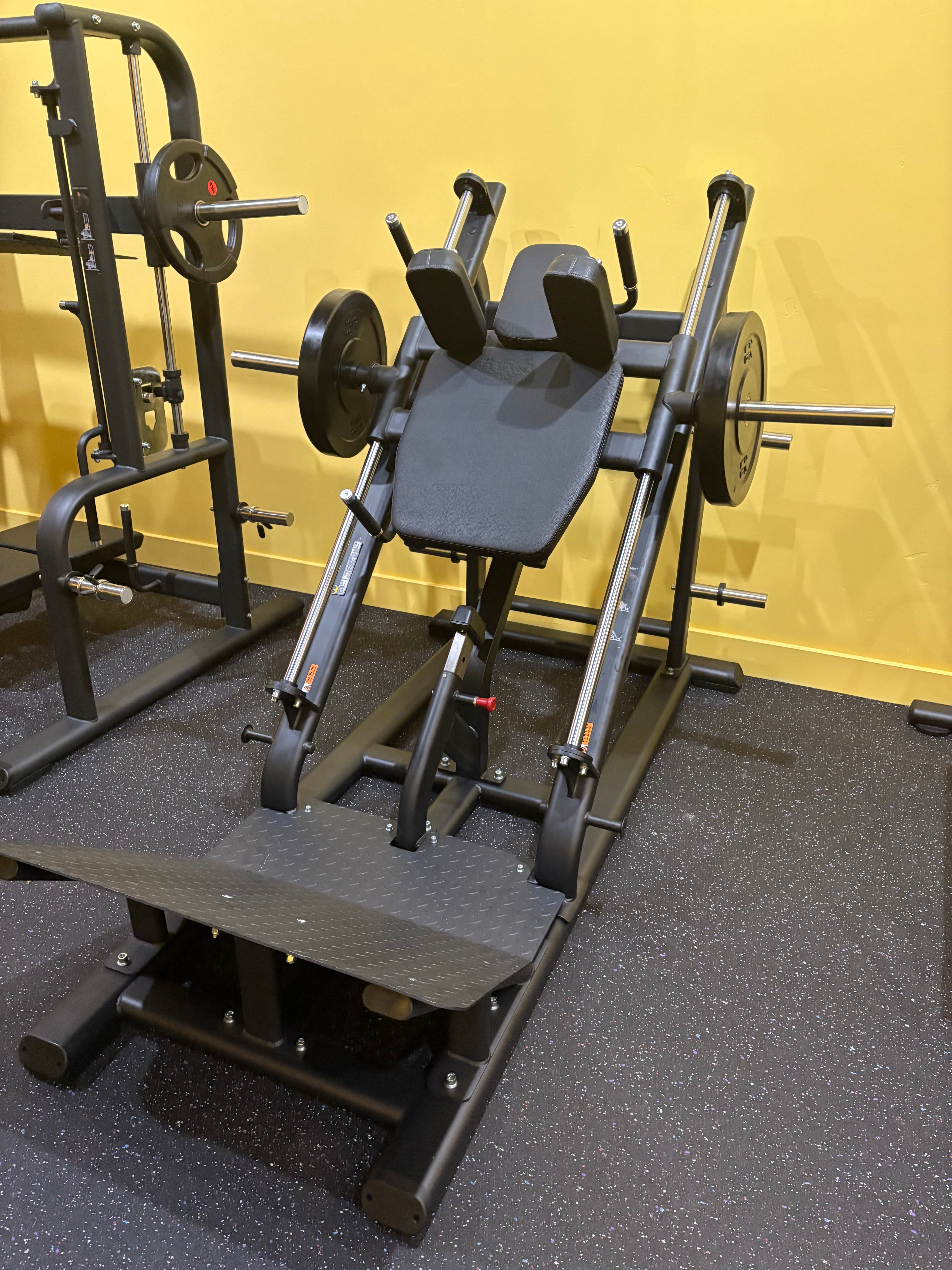 SoftBank Hawks ポルテ 150サイズ Hack Squat Machine - Plate Loaded | Dynasty Fitness – The Dynasty