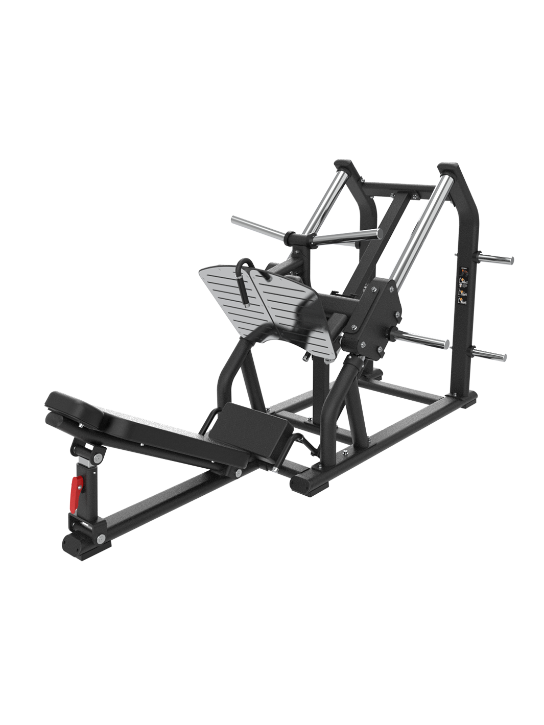 Front view of the premium 45 Degree Linear Leg Press DSH019 Lower Body (Quads) by The Dynasty Fitness