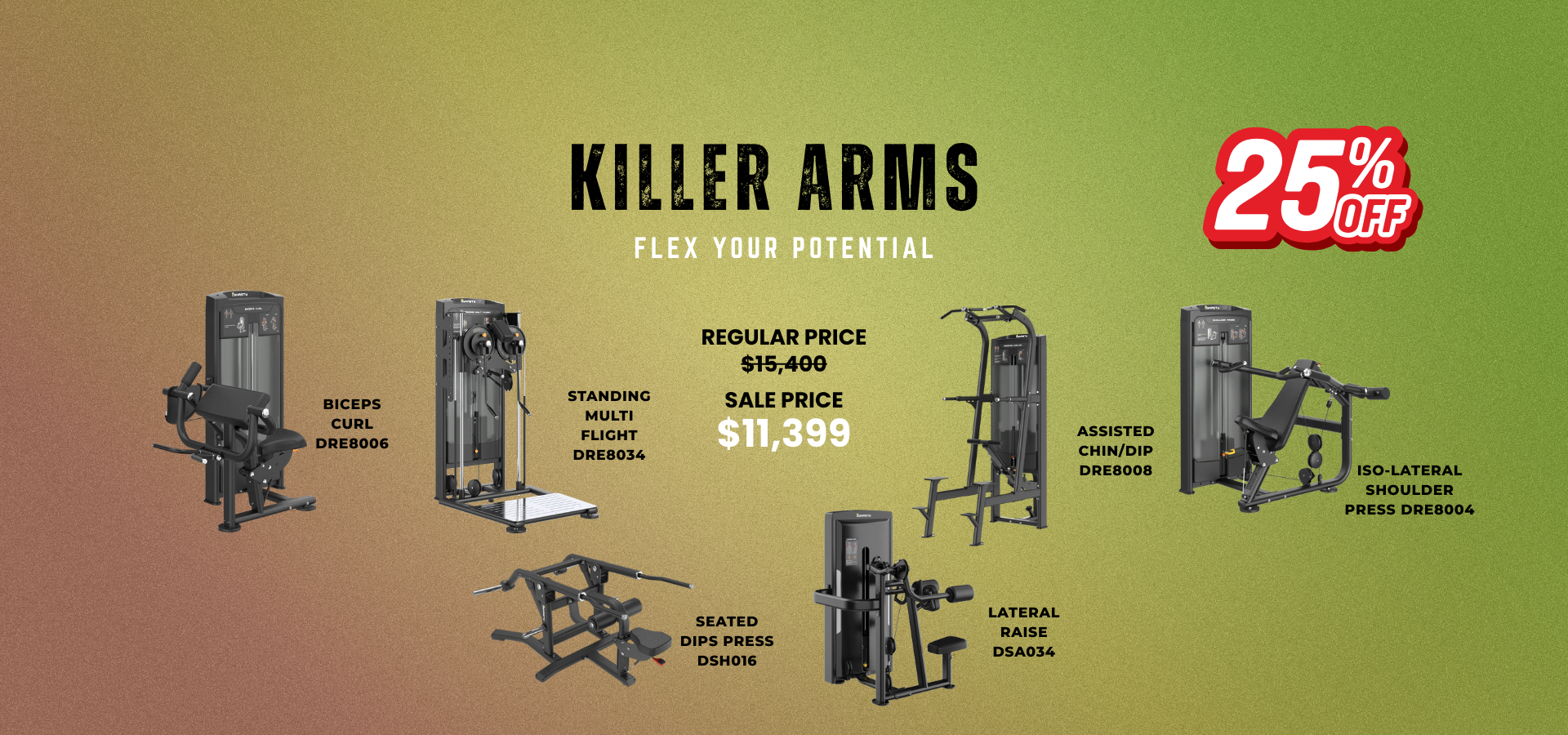 6 Piece Arm Package