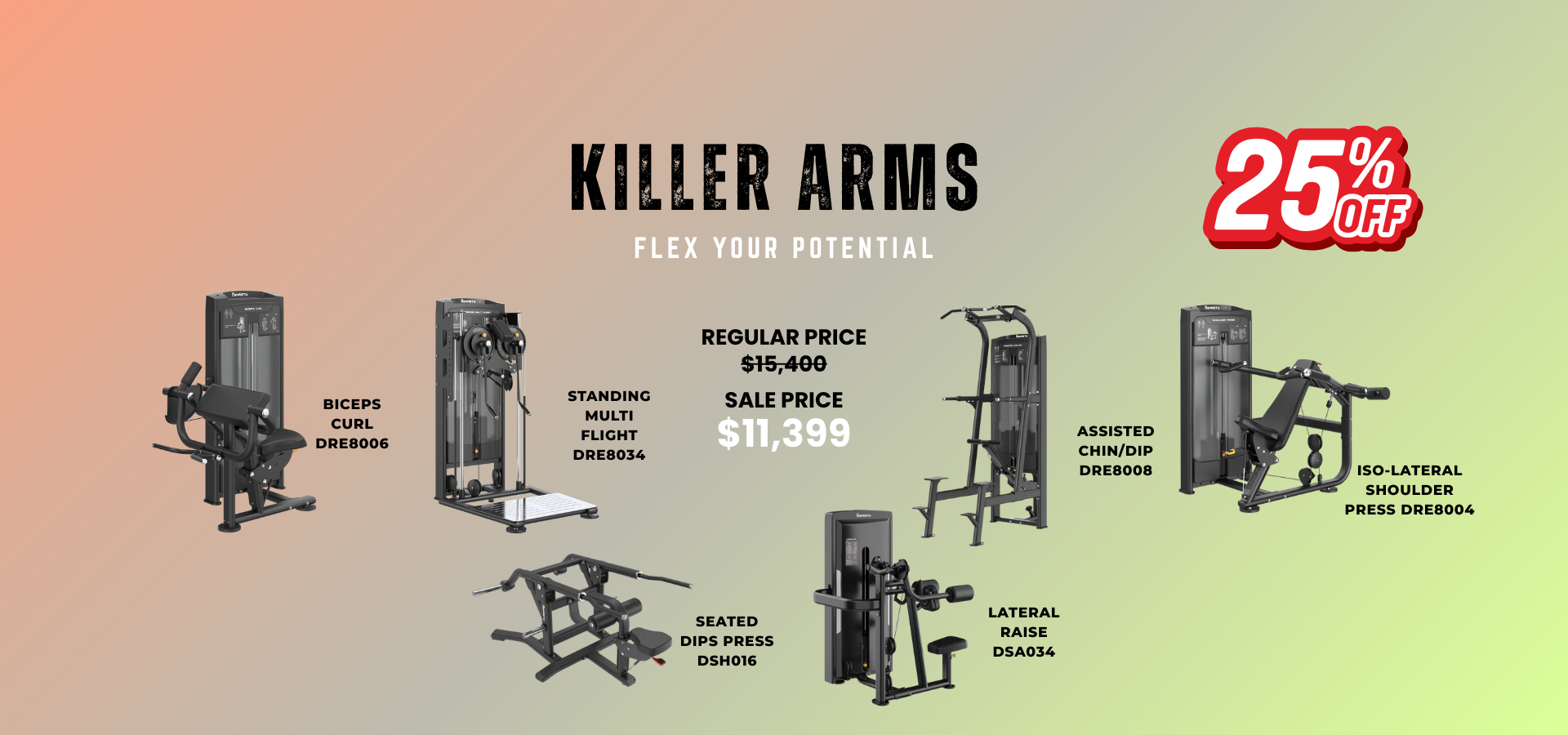6 Piece Arm Package
