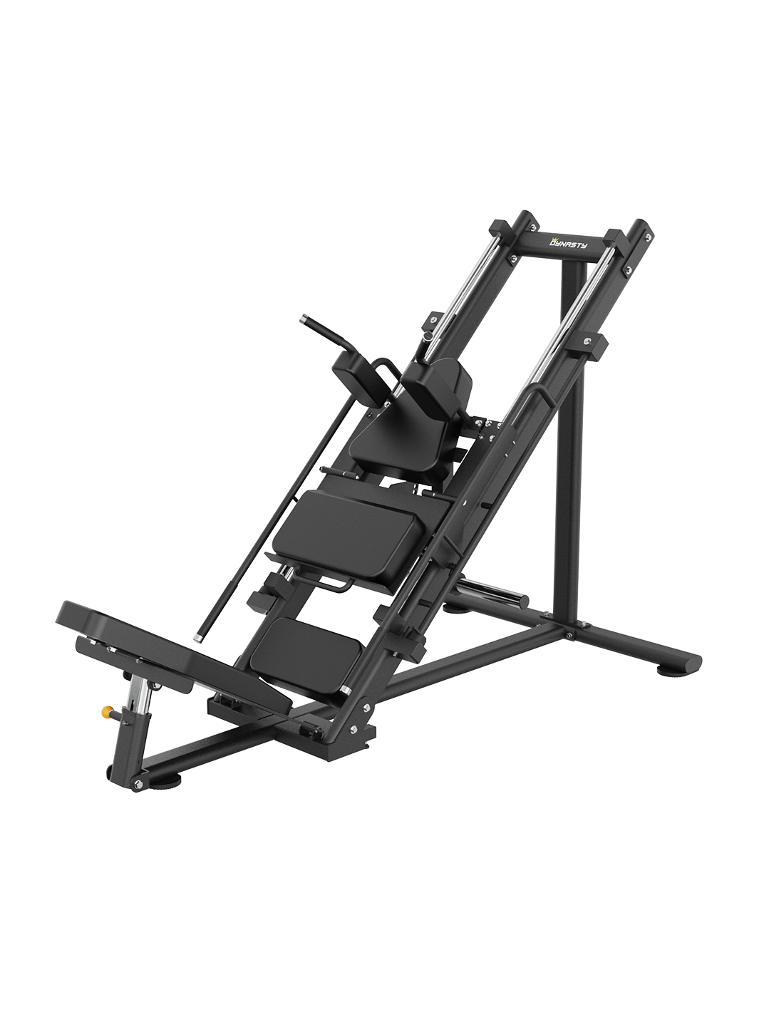 DDR003 Leg Press/Hack Squat Machine – Dual-function lower body training.