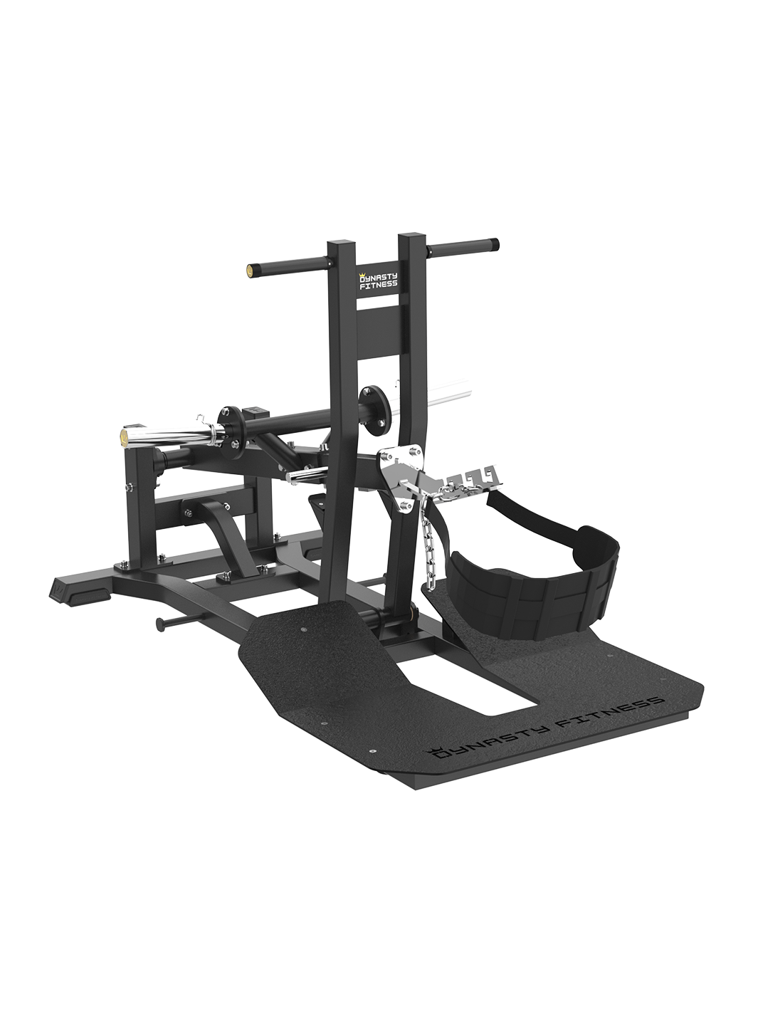 Dynasty Fitness DPB312 Belt Squat Machine â€“ Safe, effective leg training.