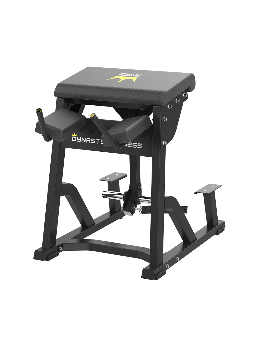 Dynasty Fitness DPB407 Reverse Hyper – Compact, stable glute trainer.