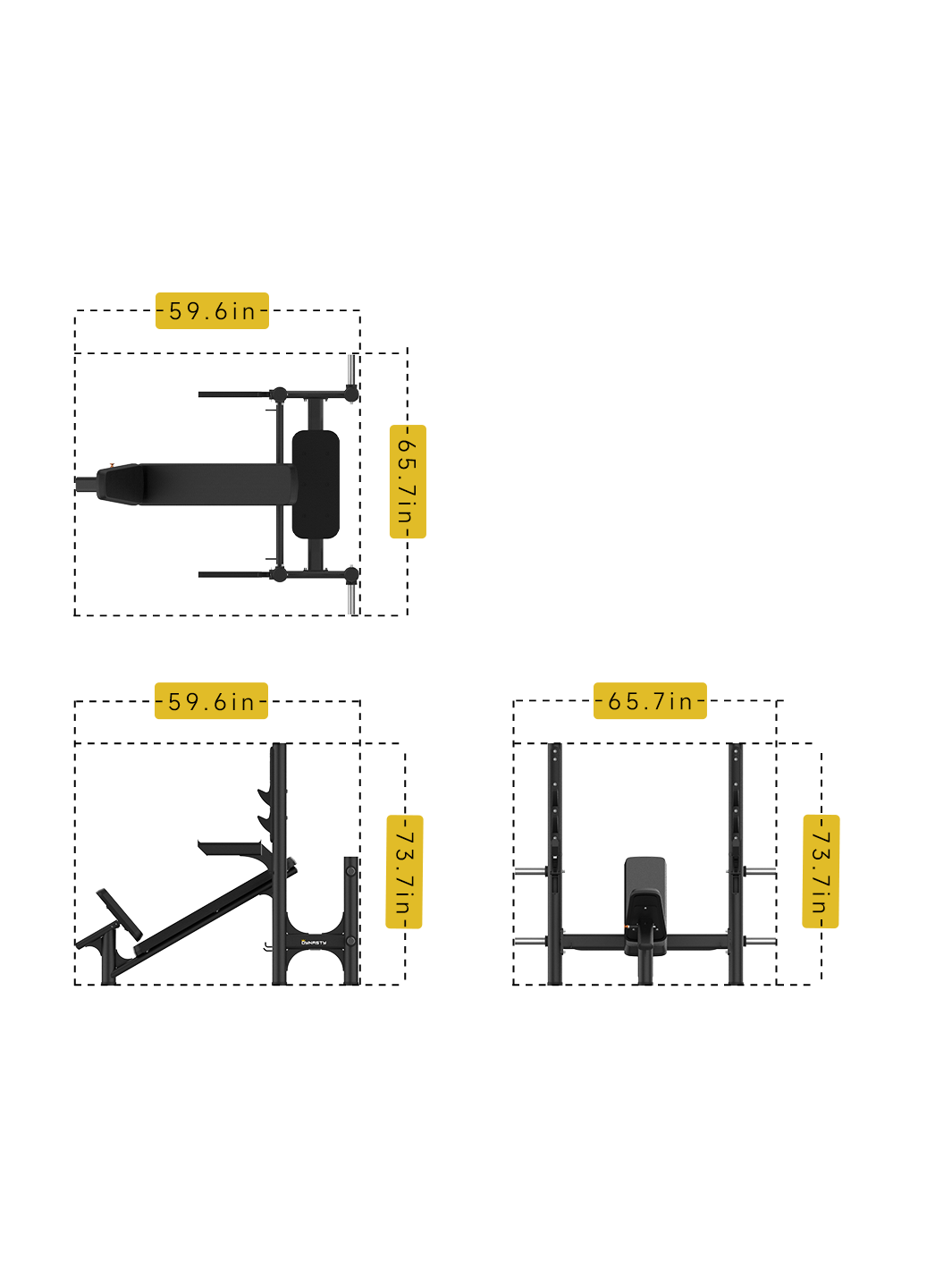 Incline Olympic Bench DRE6005