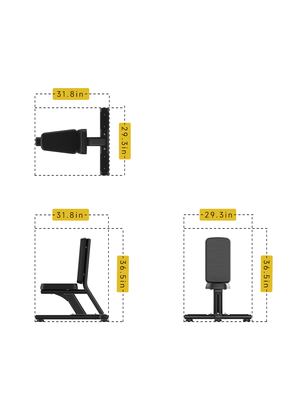 Fixed Upright Bench DRE6024