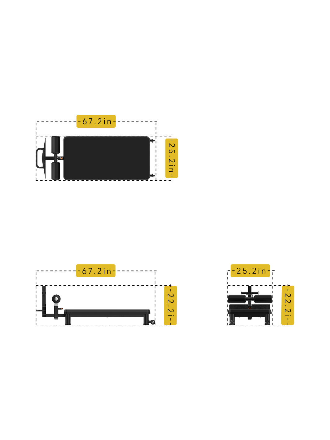 Nordic Hamstring Curl Machine DRE6043