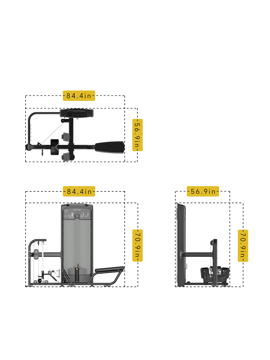 Adjustable Seated Cable Row DRE8005