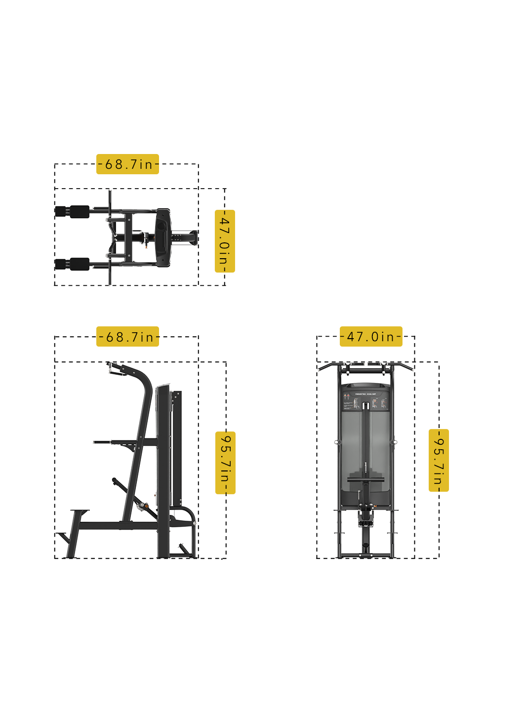 Assisted Chin/Dip DRE8008