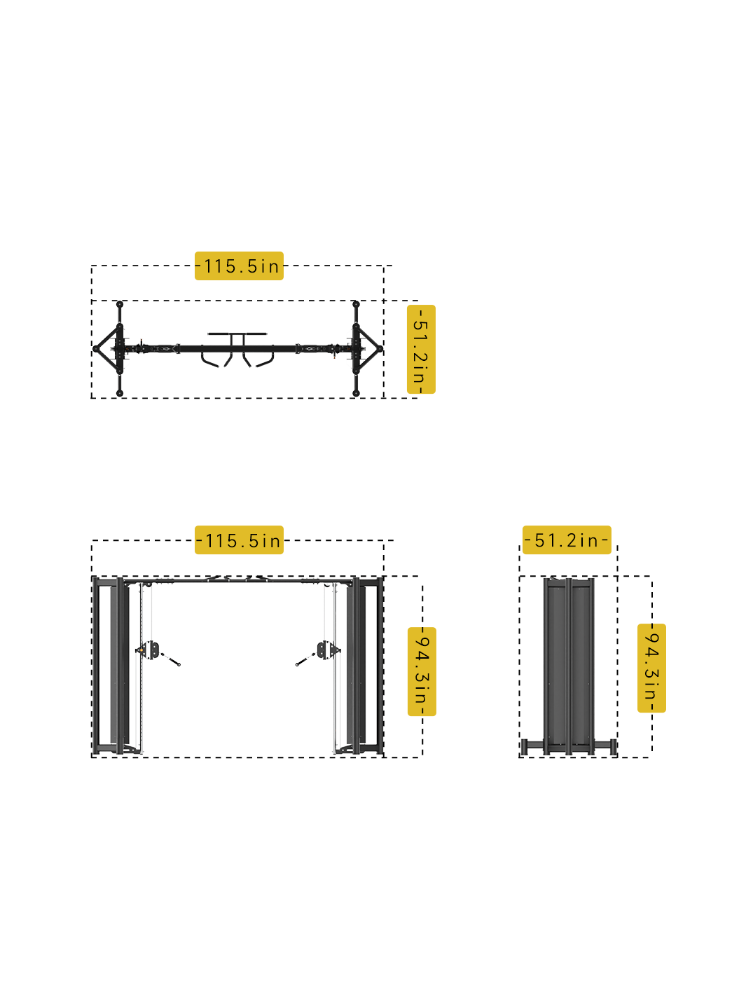 Adjustable Cable Crossover DRE8024