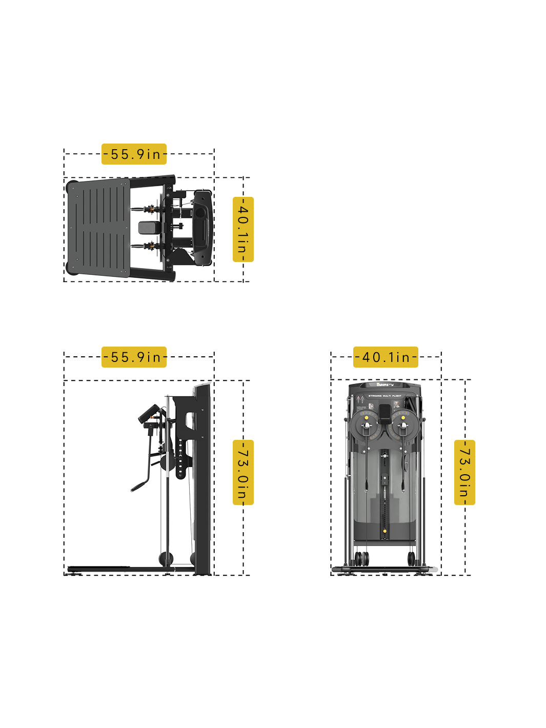 Standing Multi Flight DRE8034