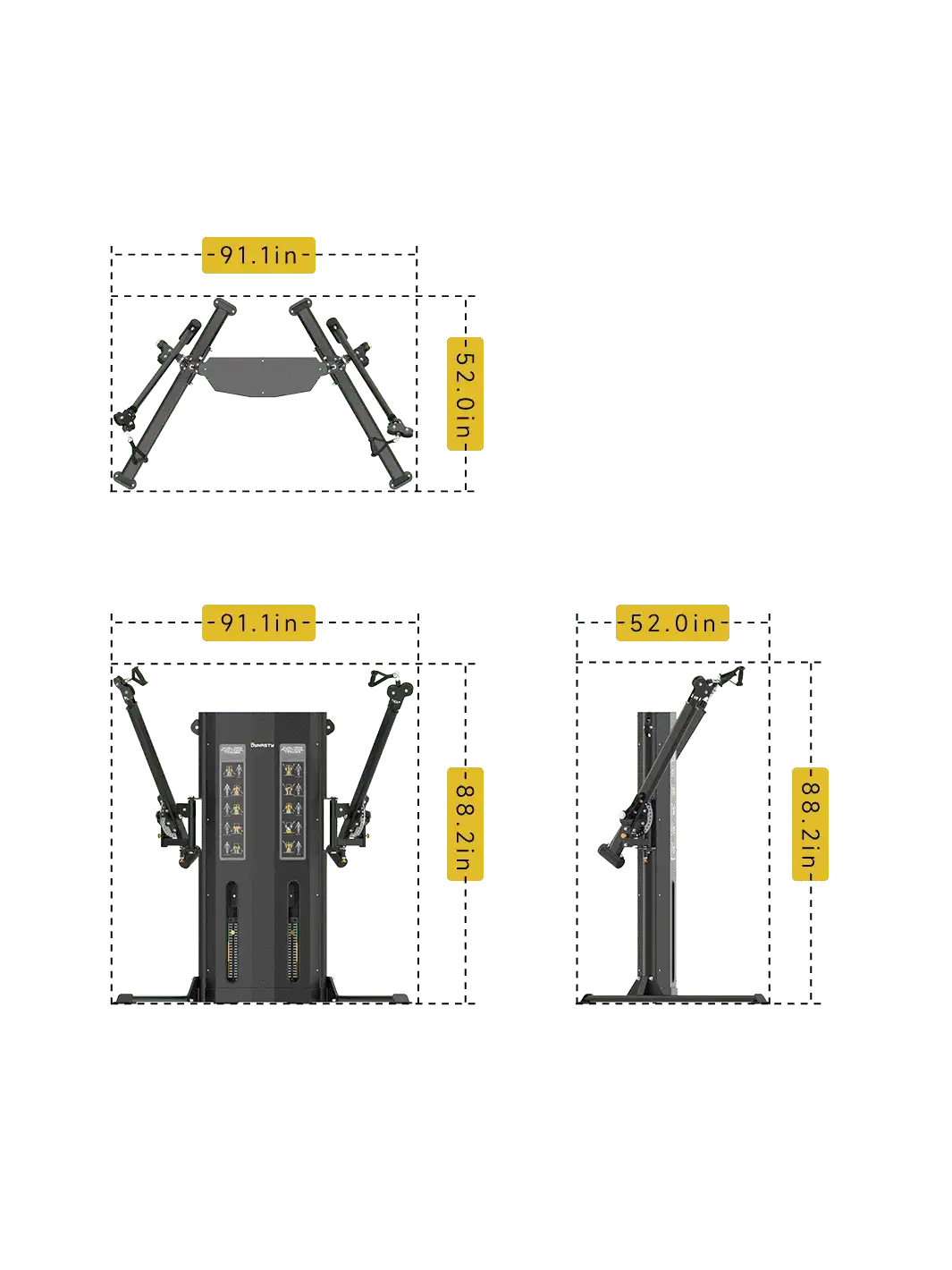 Dual-Arm Functional Trainer DRE8046