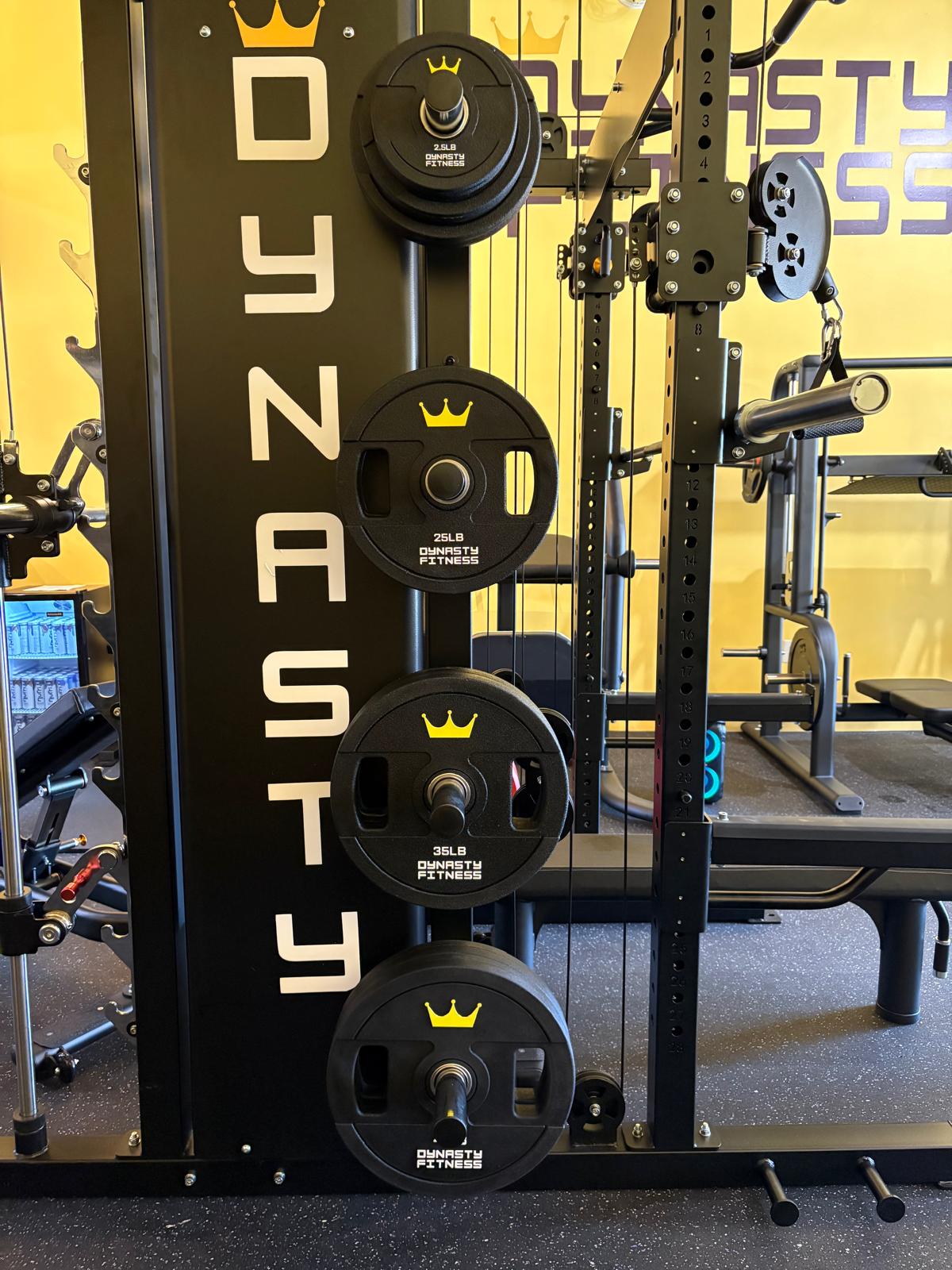 Dynasty Fitness Urethane Grip Plate Set 245lb DUGP