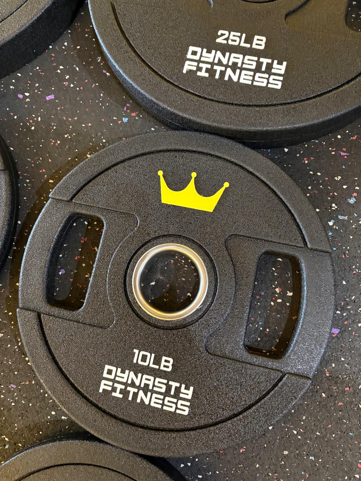 Dynasty Fitness Urethane Grip Plate Set 245lb DUGP