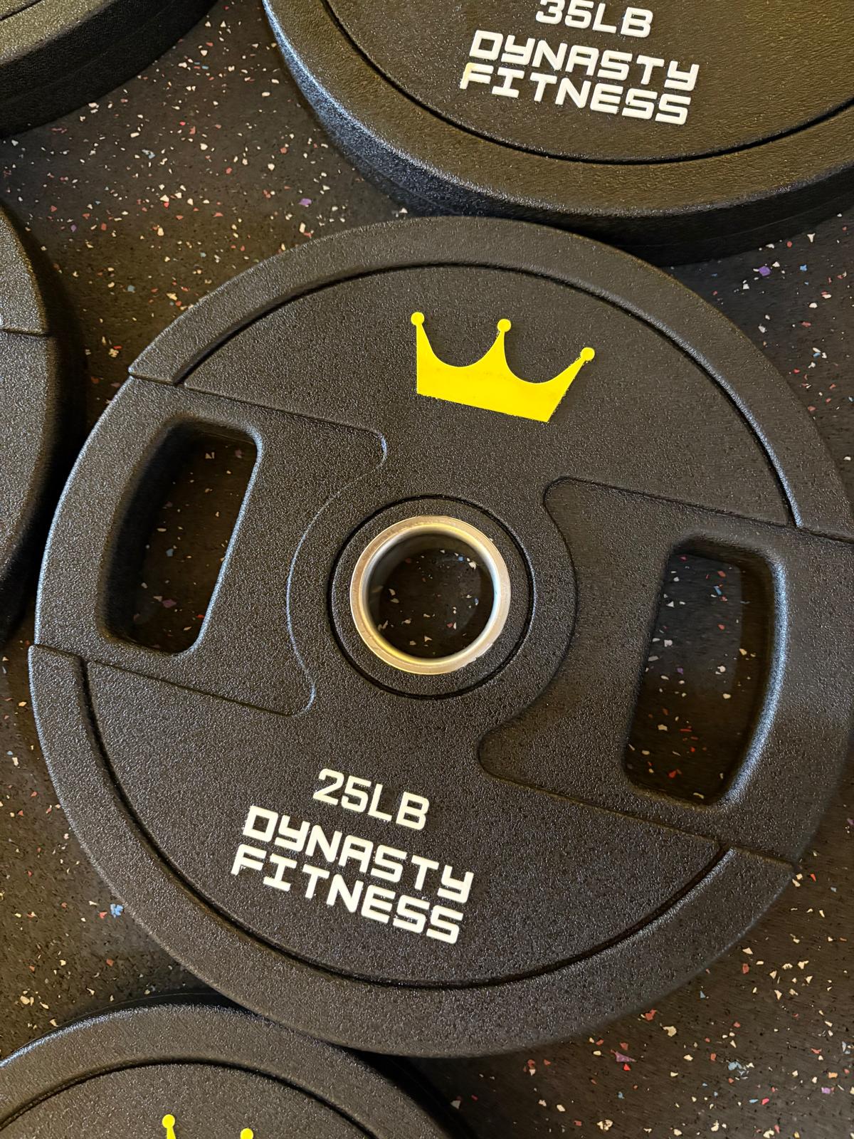 Dynasty Fitness Urethane Grip Plate Set 245lb DUGP