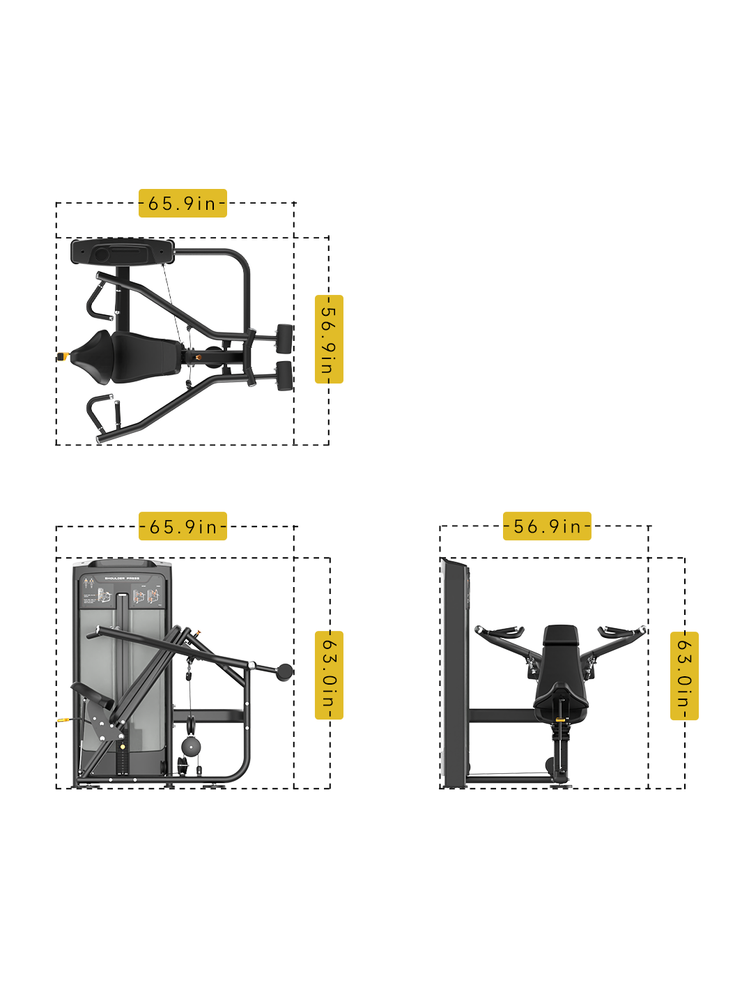 ISO-Lateral Shoulder Press DRE8004