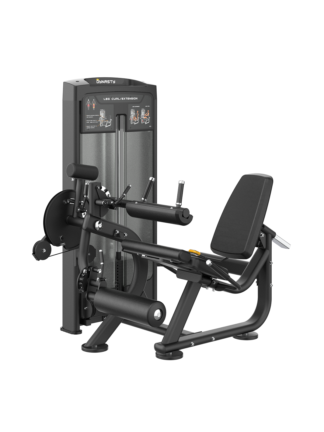 DRE8025 Leg Curl & Extension Machine Adjustable, durable leg trainer.