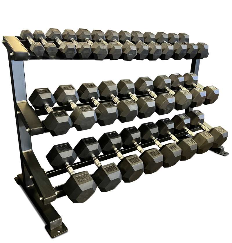3-Tier Dumbbell Rack DR575 – The Dynasty Fitness