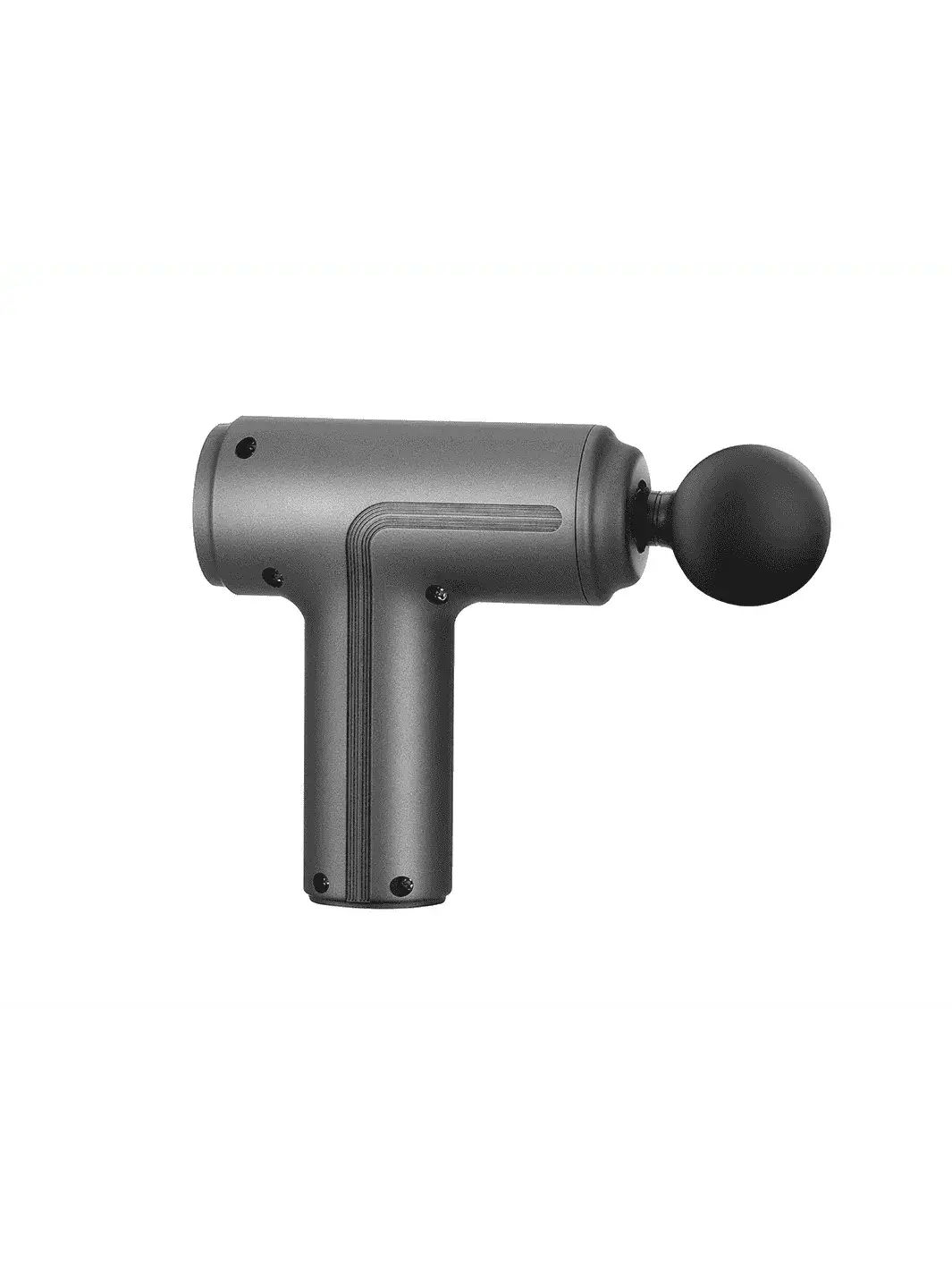 Side view of Dynasty Fitness Mini Gun Massager U2 for deep tissue relief.