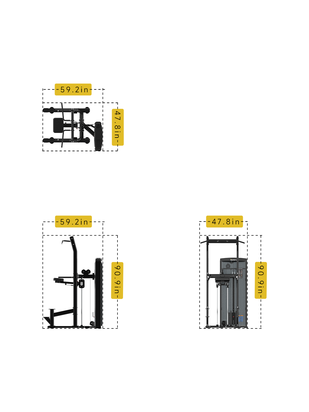 Assisted Chin Up/Dip Station DSA030