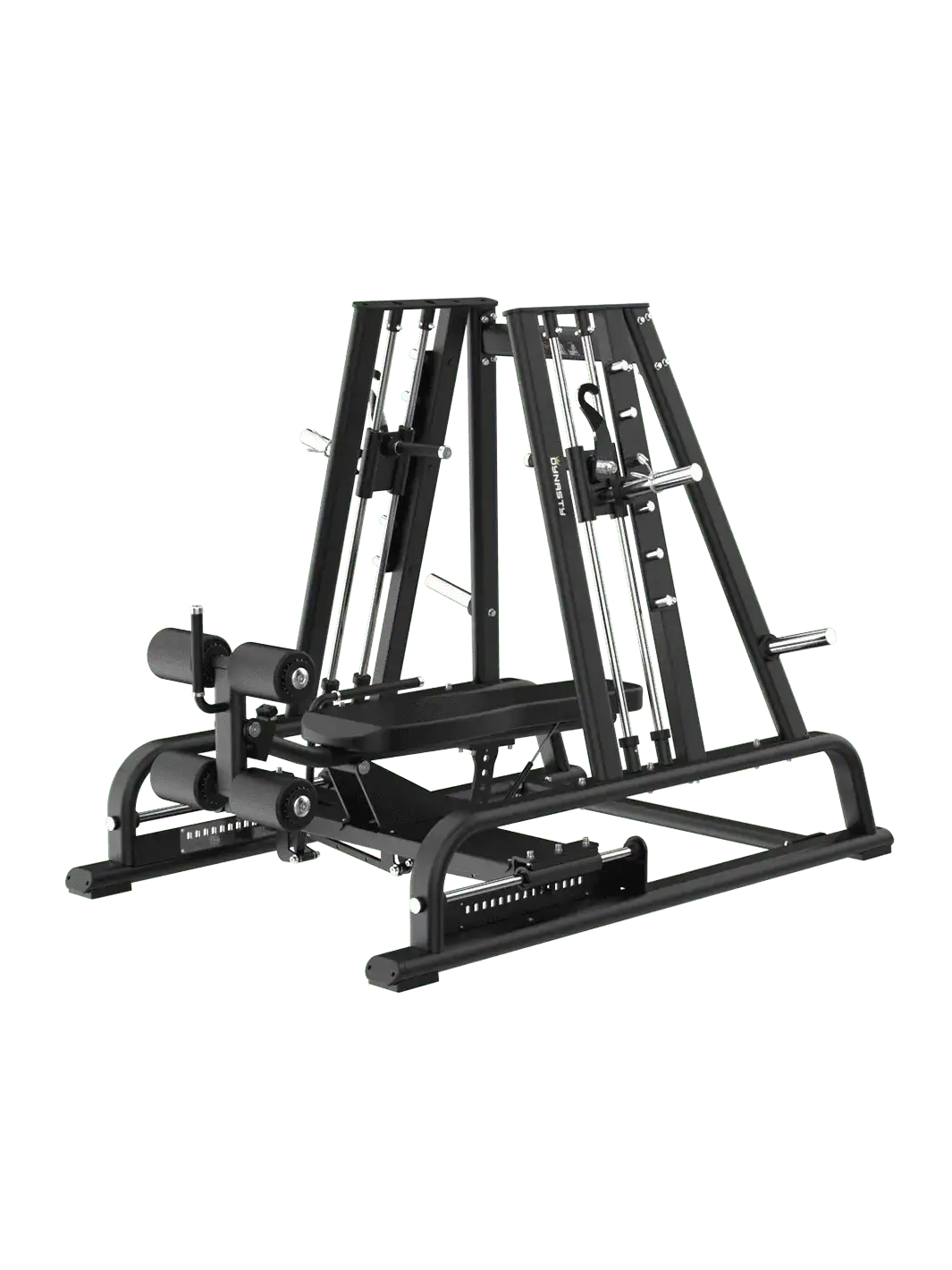 Front view of the premium Decline/Flat Smith Press DSH057 Upper Body (Chest) by The Dynasty Fitness