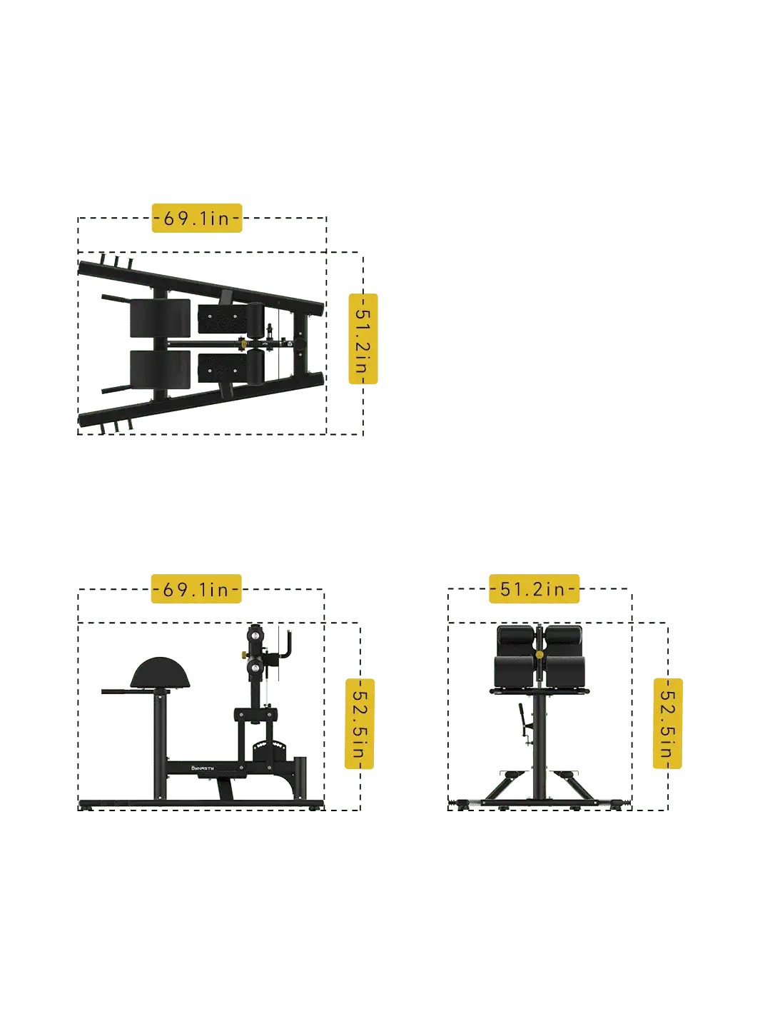 Glute/Ham Developer Bench DRE6032