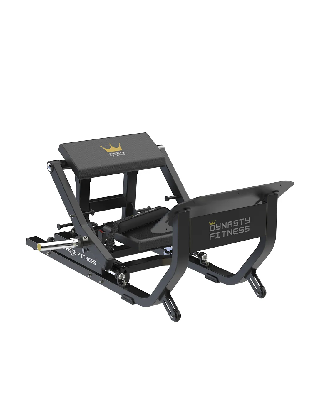 Dynasty Fitness DPB401 Machine Hip Thrust â€“ Adjustable, glute training.