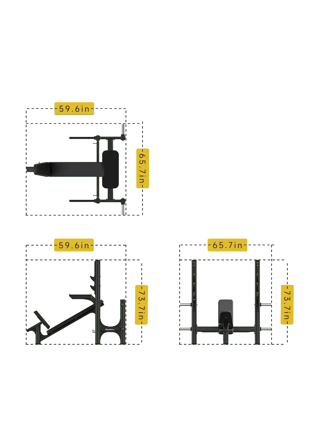 Incline Olympic Bench DRE6005