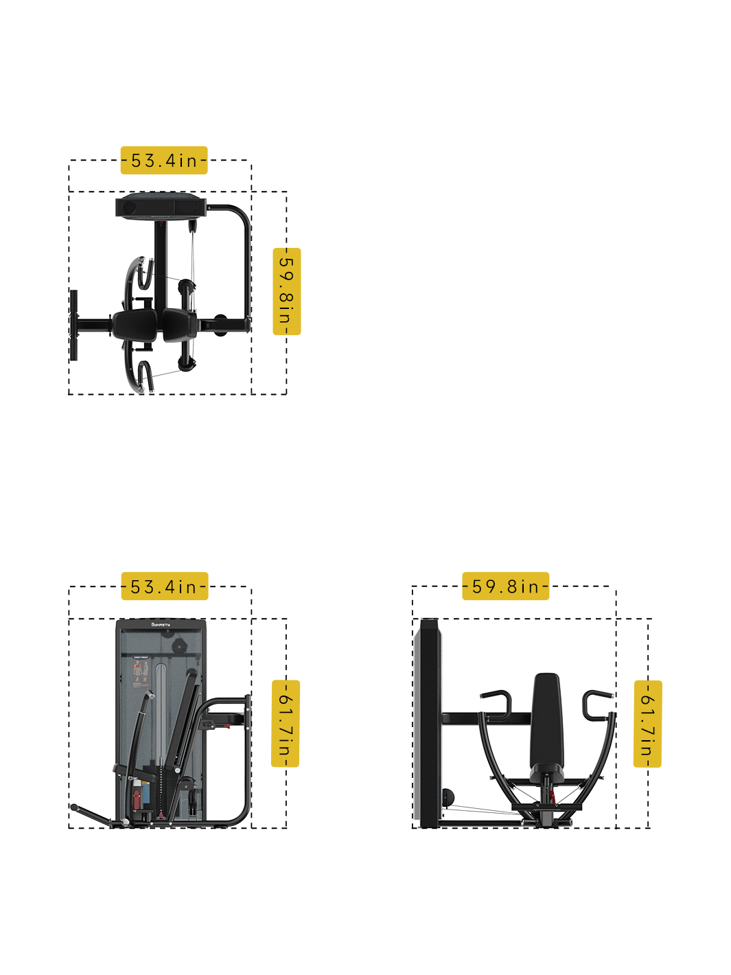 ISO-Lateral Chest Press DSA035
