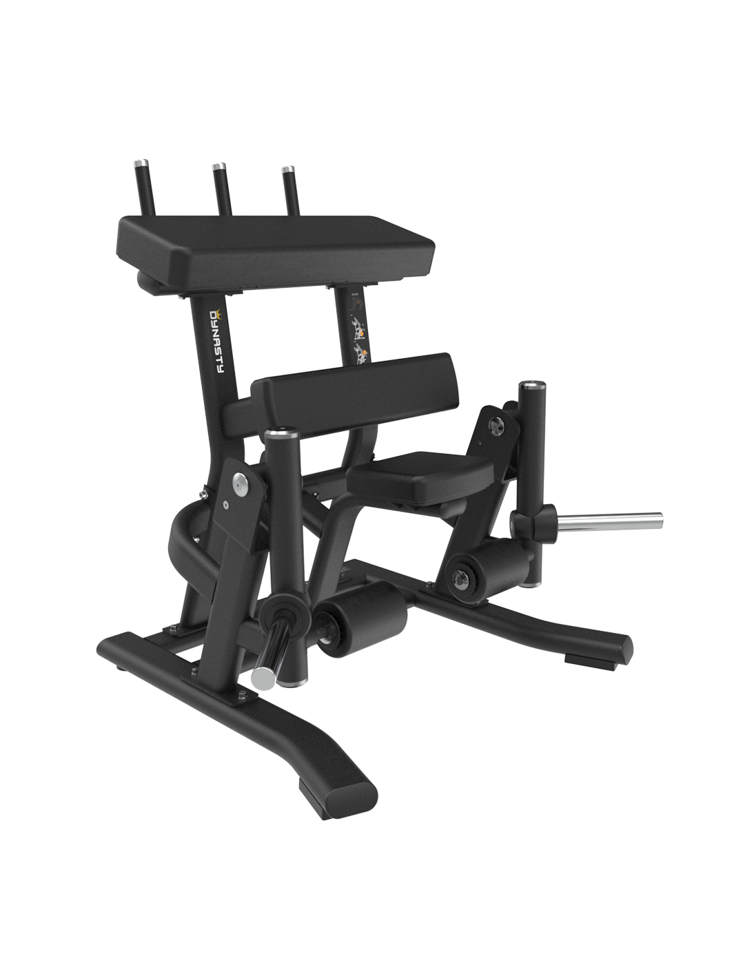 Front view of the premium Kneeling Leg Curl DSH014 Lower Body (Hamstrings) by The Dynasty Fitness