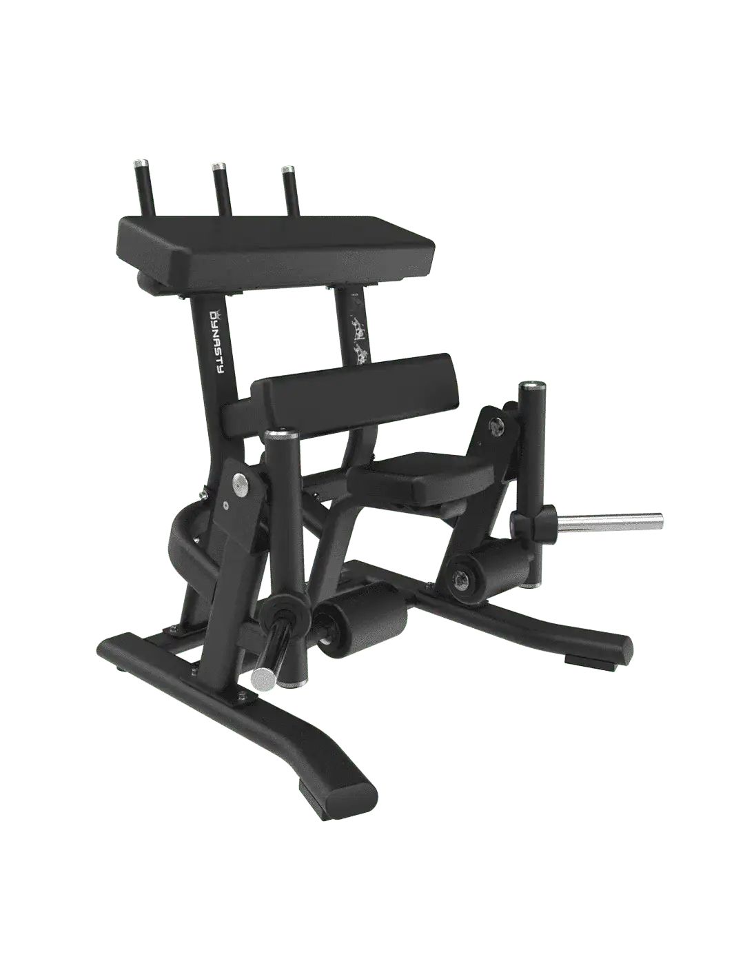 Front view of the premium Kneeling Leg Curl DSH014 Lower Body (Hamstrings) by The Dynasty Fitness