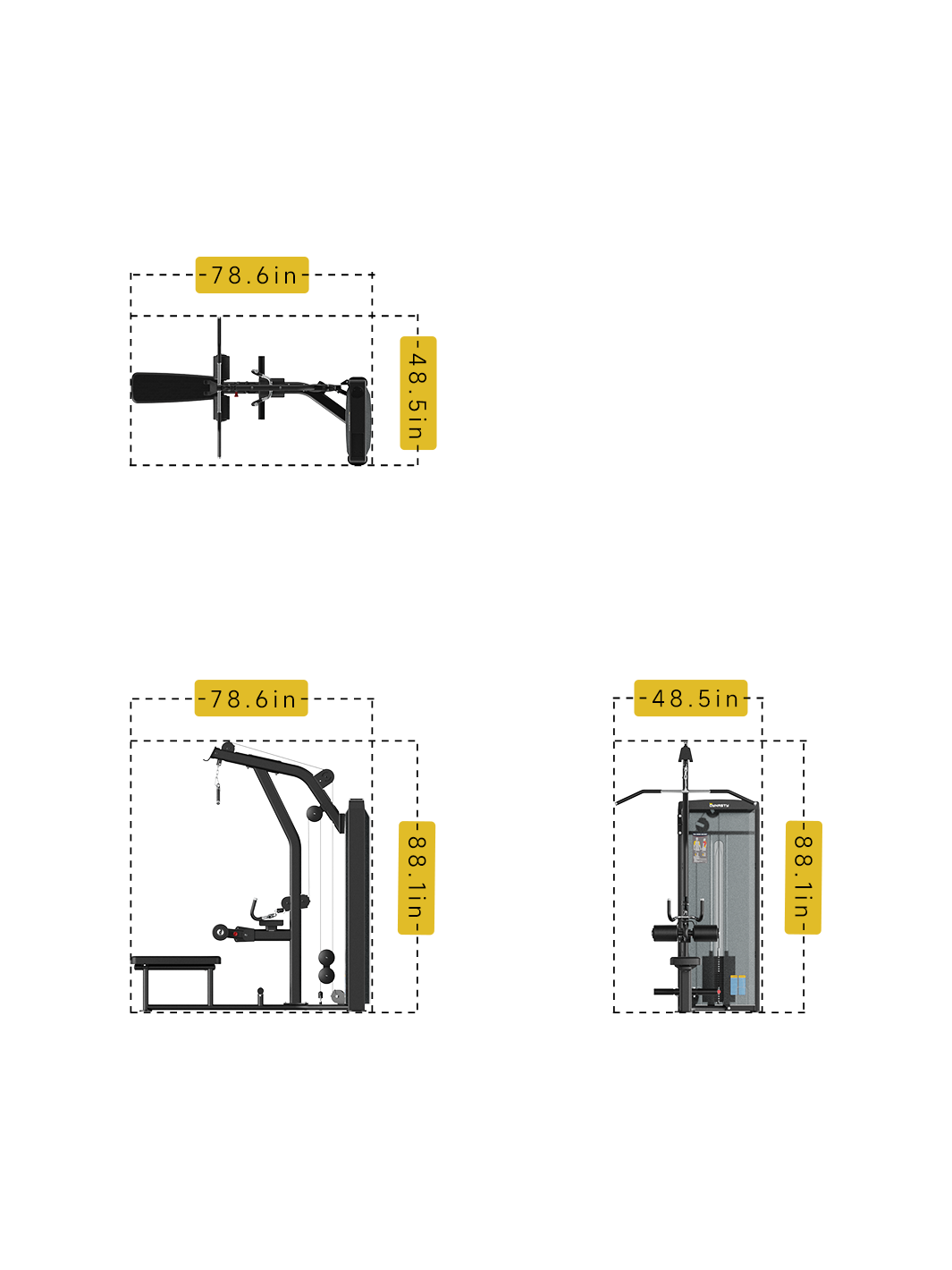 Lat Pulldown/Seated Row DSA026
