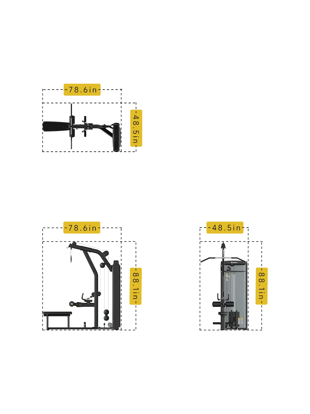 Lat Pulldown/Seated Row DSA026