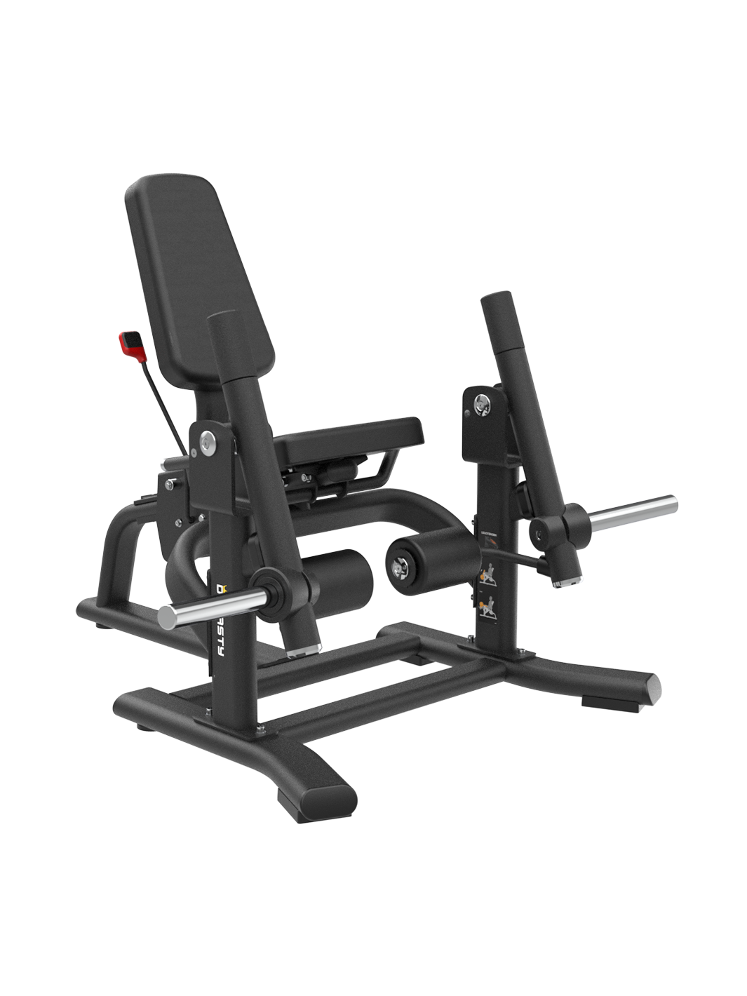 Front view of the premium Leg Extension DSH017 Lower Body (Quads) by The Dynasty Fitness