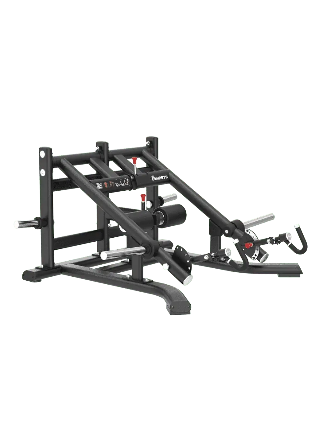 Front view of the premium Multi-Squat Lunge DSH058 Lower Body (Squat) by The Dynasty Fitness