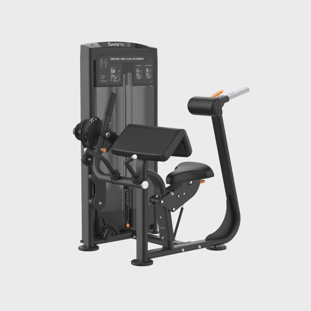 Load video: Seated Arm Curl/Extension DRE8044