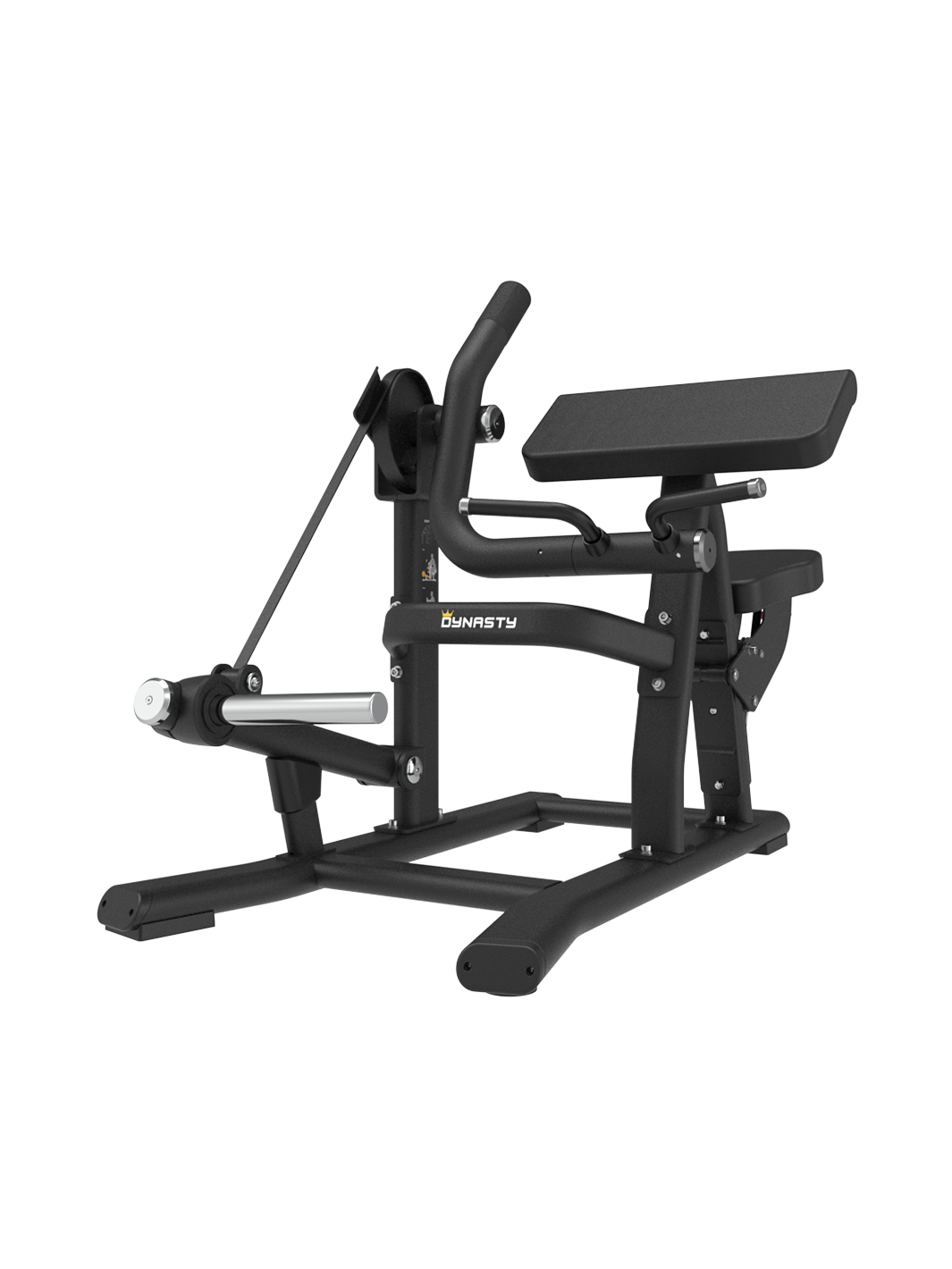 Front view of the premium Seated Biceps Curl DSH018 Upper Body (Biceps) by The Dynasty Fitness
