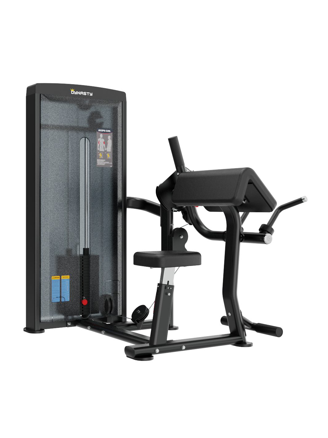 Seated Biceps Curl/Triceps Extension DSA044