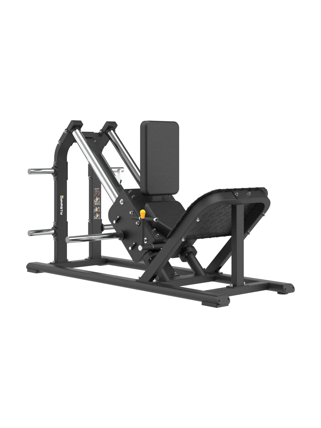Front view of the premium Seated Hack Squat DSH009 Lower Body (Squat) by The Dynasty Fitness