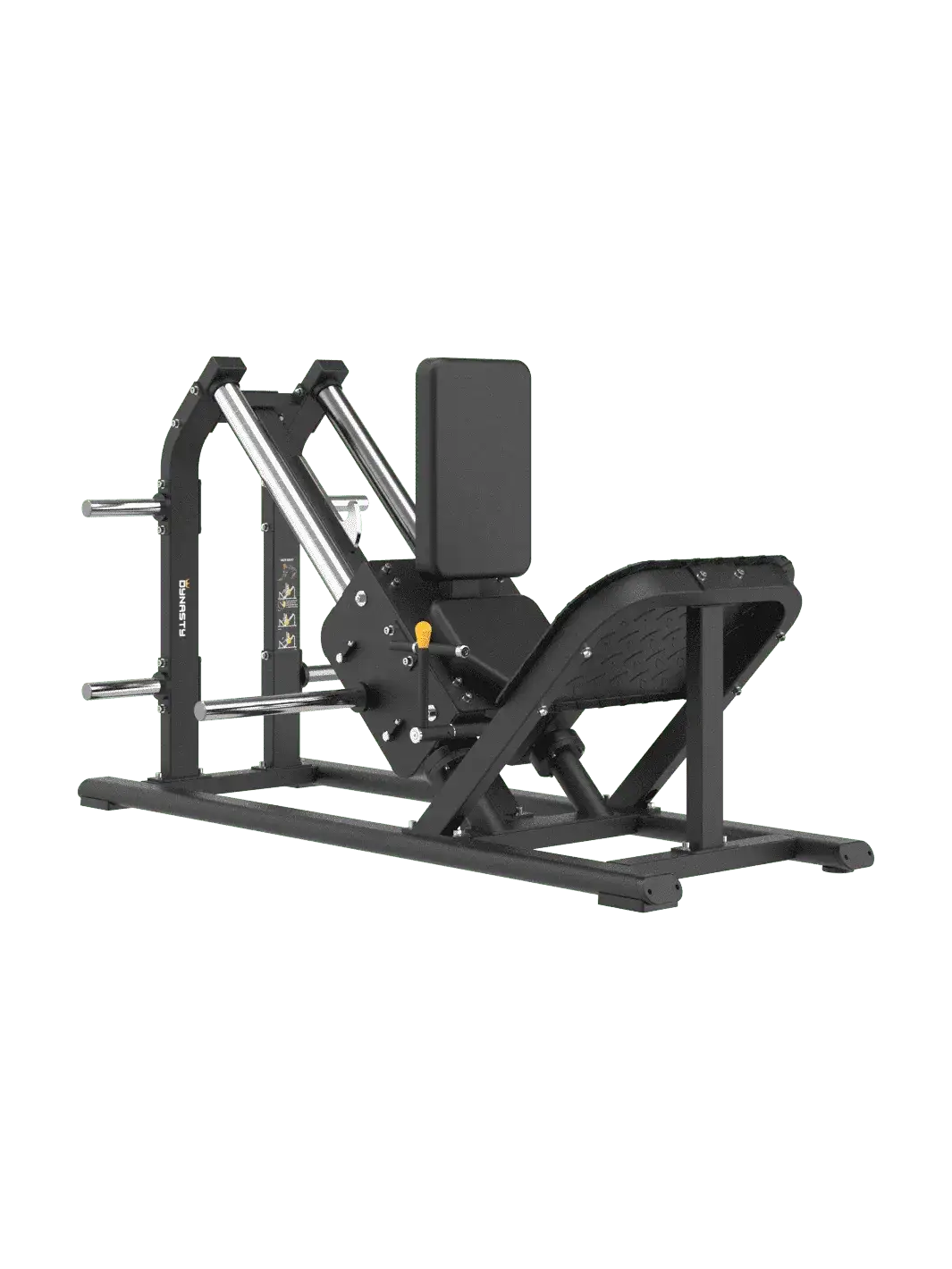 Front view of the premium Seated Hack Squat DSH009 Lower Body (Squat) by The Dynasty Fitness