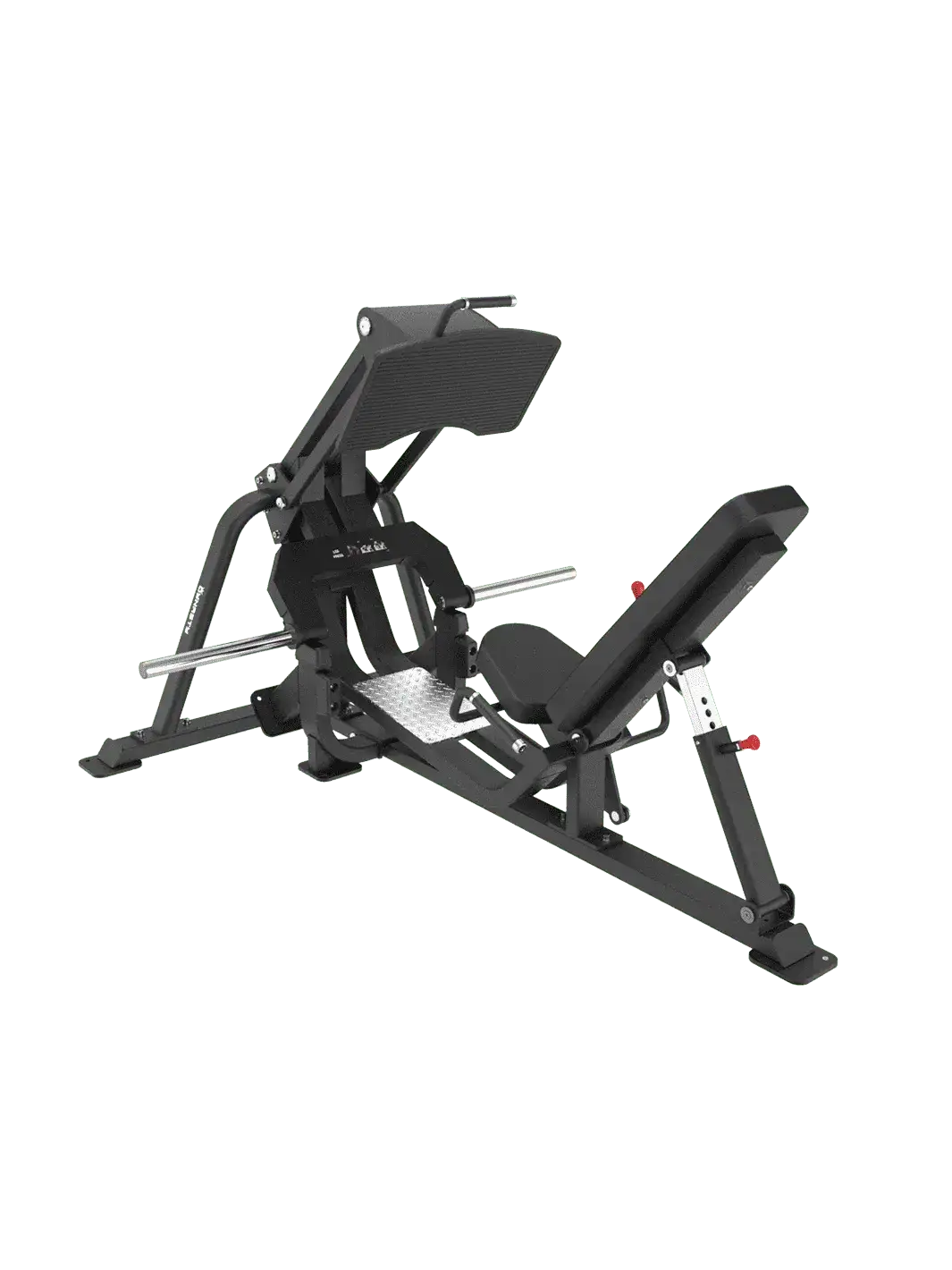 Front view of the premium V-Leg Press DSH008 Lower Body (Quads) by The Dynasty Fitness