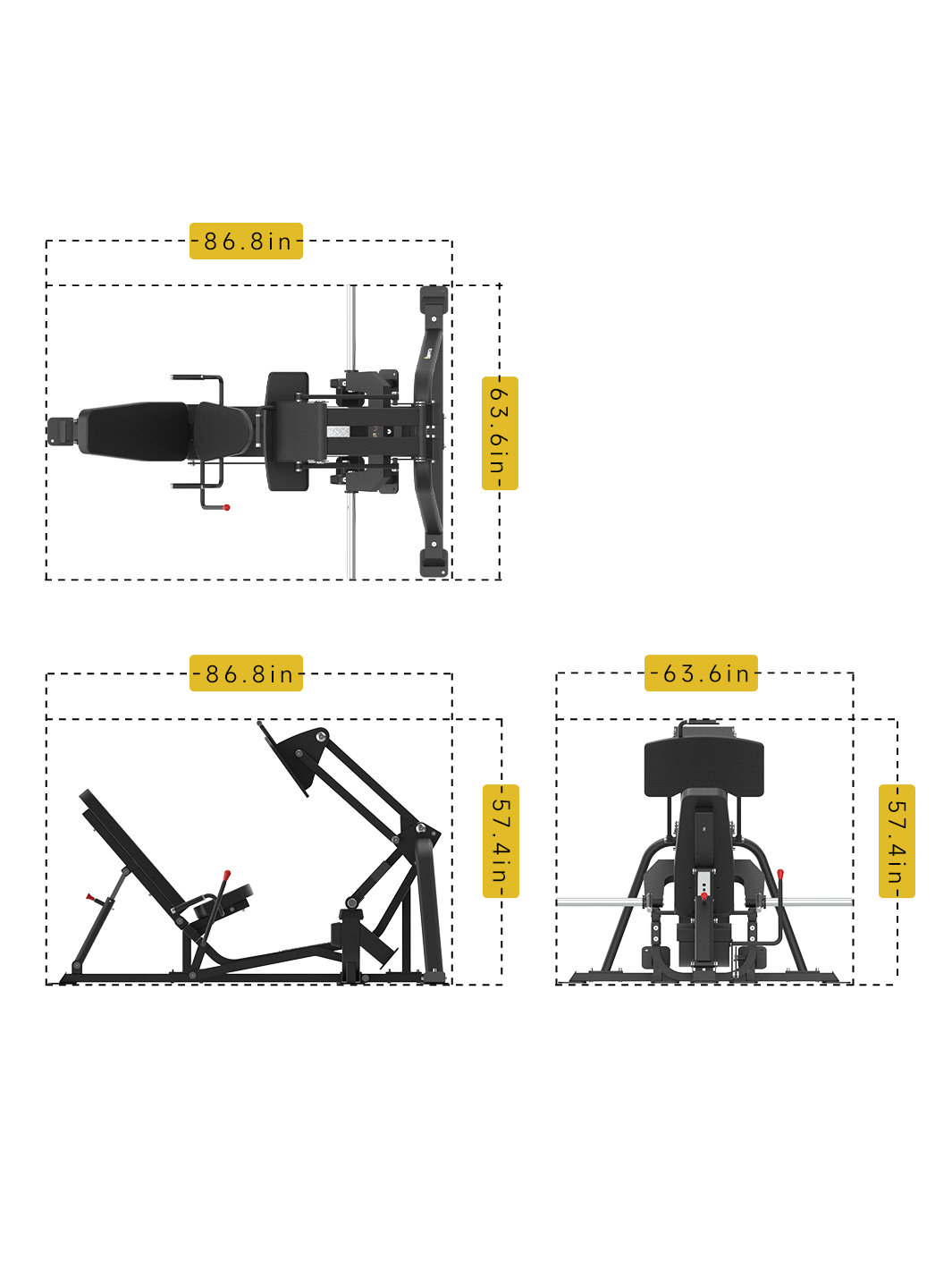 V-Leg Press DSH008