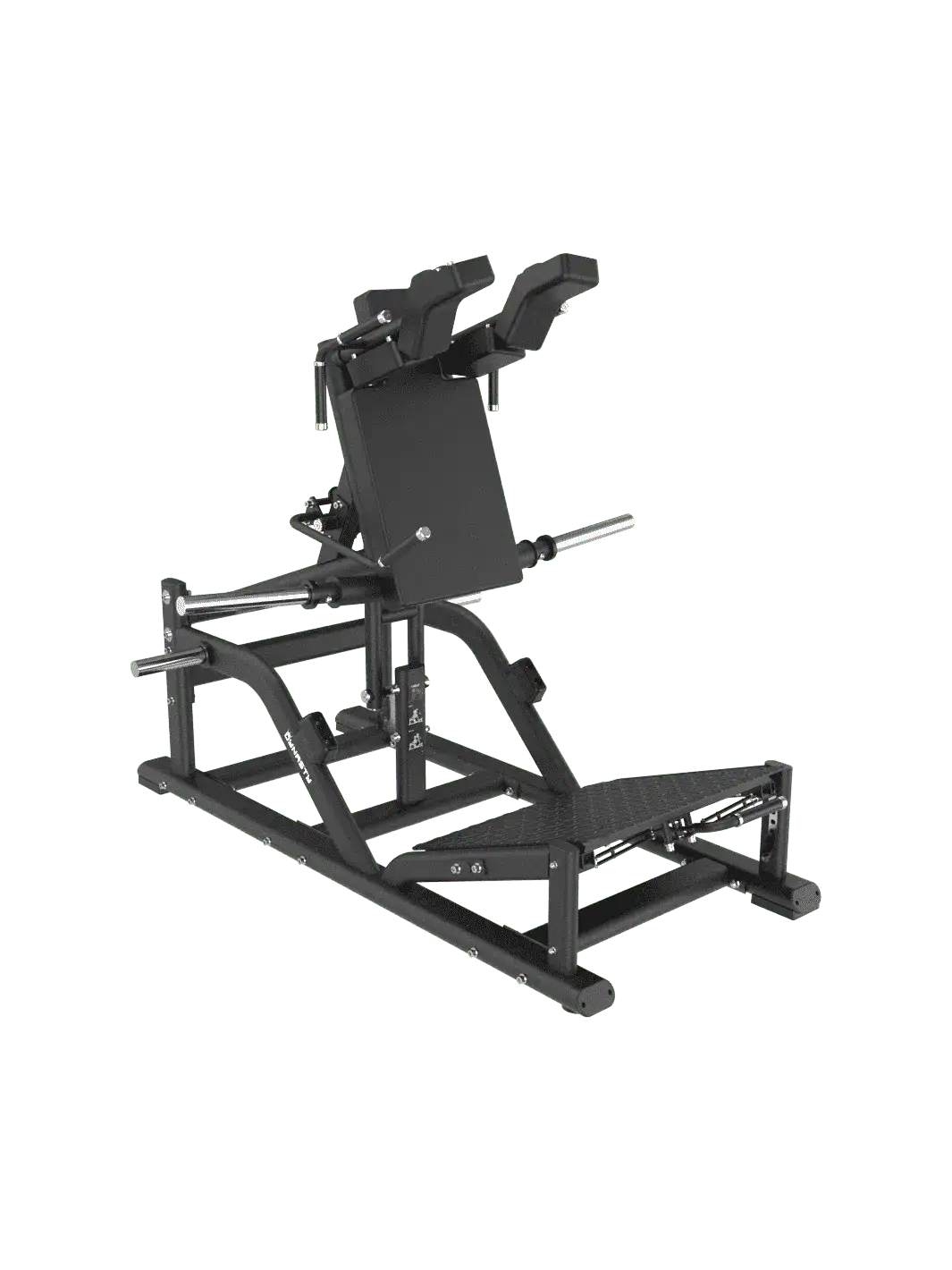 Front view of the premium V-Squat DSH038 Lower Body (Squat) by The Dynasty Fitness